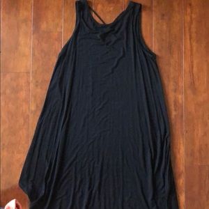Black casual dress